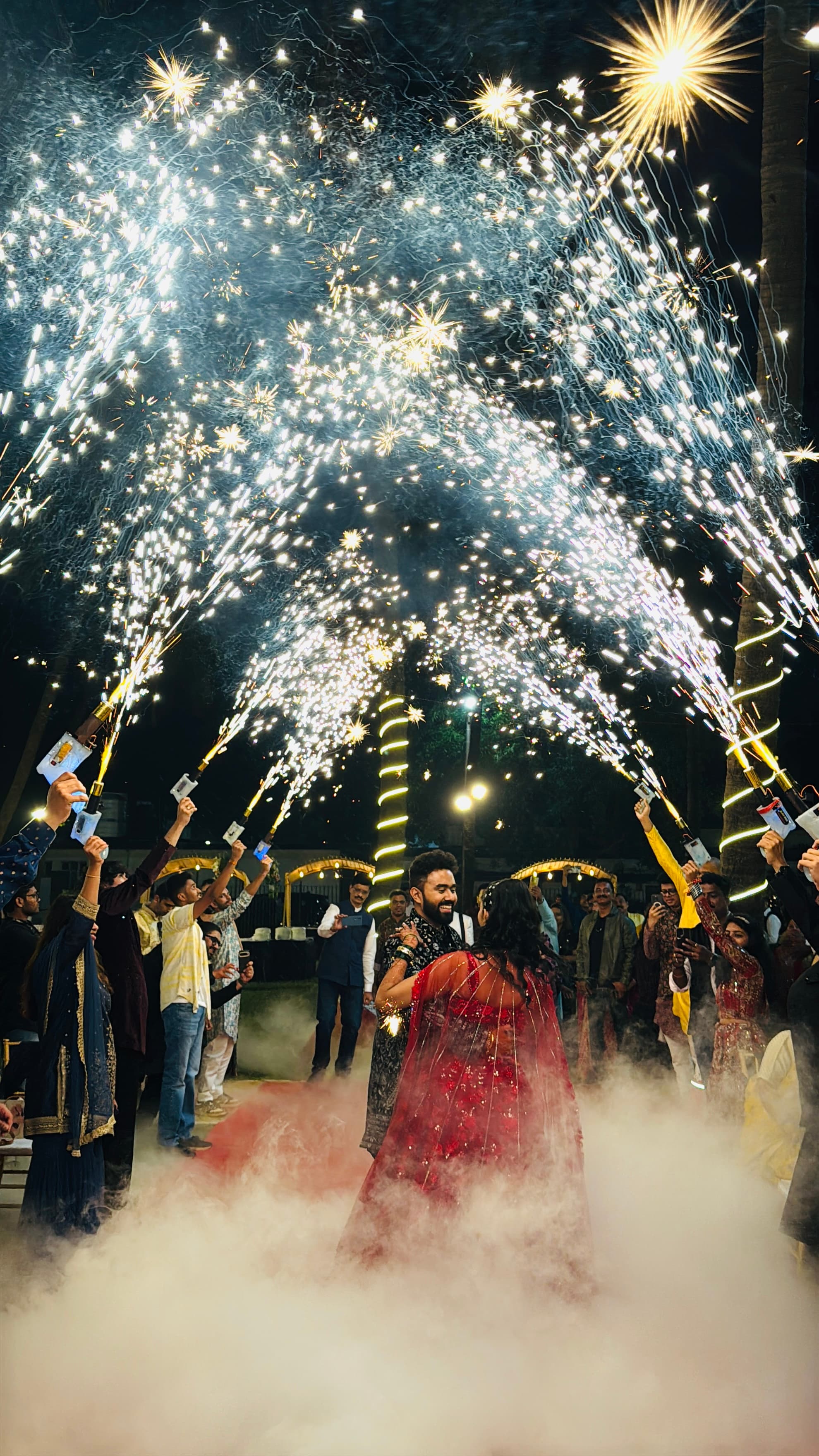 Couple's Grand Entry